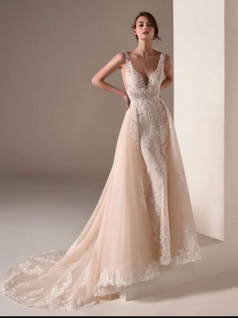 Leila - Heart ring decor layered dress